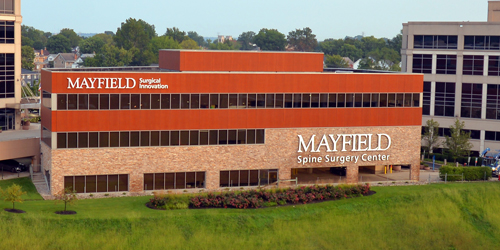 The Mayfield Spine Surgery Center is celebrating its 15th anniversary